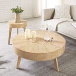 25+ Round Coffee Tables You'll Love For Your Home - A Beautiful Mess