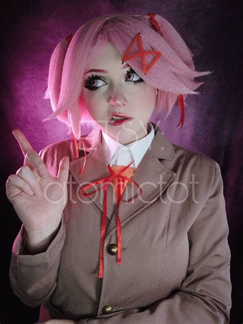 Doki Doki Literature Club Natsuki Cosplay Print 2 - Etsy