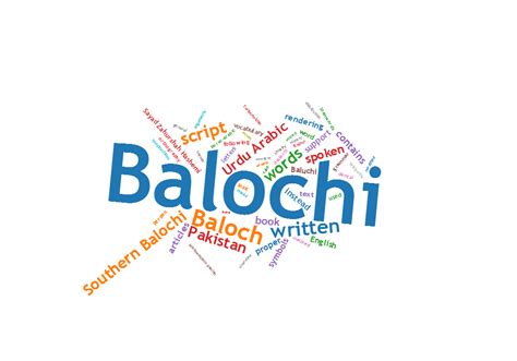 The eternity of Balochi language - The Baloch News