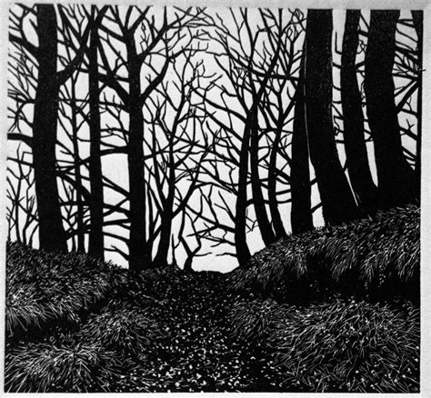 Posts about linocut trees on richard shimell | Linocut, Linocut prints, Prints