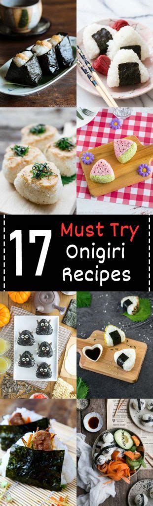 17 Must Try Onigiri Recipes + #OnigiriAction - Love At First Bento