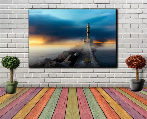 1 Piece lighthouse Wall Art Decor lighthouse Canvas Picture | Etsy