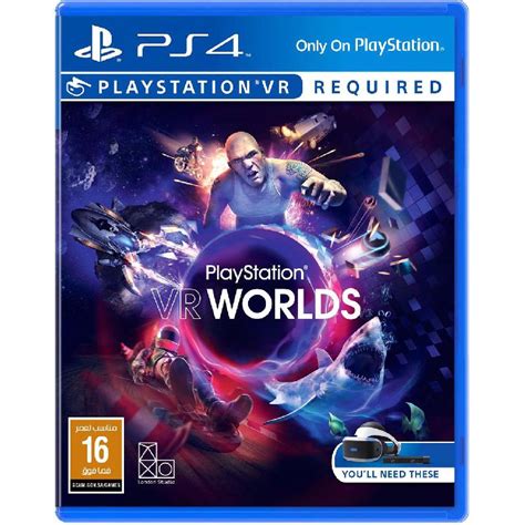 PlayStation VR Worlds PlayStation 4 (VR Games) Blu-ray Disc Sony ...