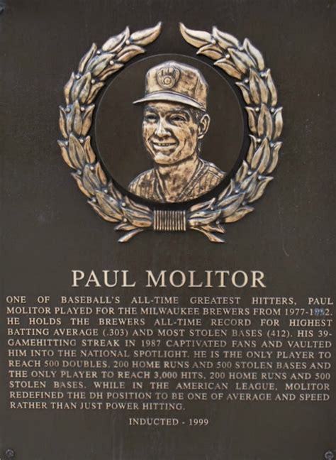 Wisconsin Athletic Hall of Fame-Paul Molitor