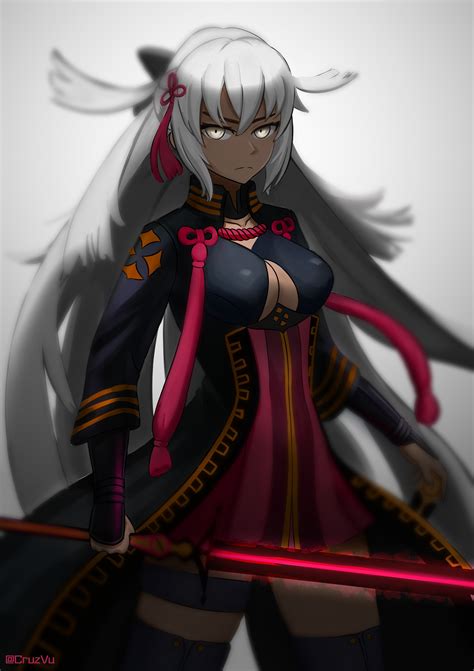 ArtStation - Okita Souji Alter Fanart