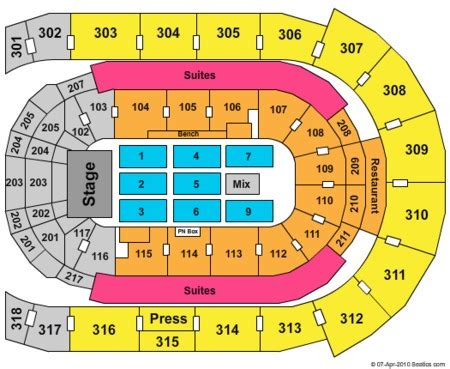 Budweiser Gardens Tickets and Budweiser Gardens Seating Charts - 2024 ...