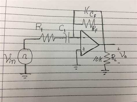 Solved 2. Design a differentiator circuit with an input | Chegg.com