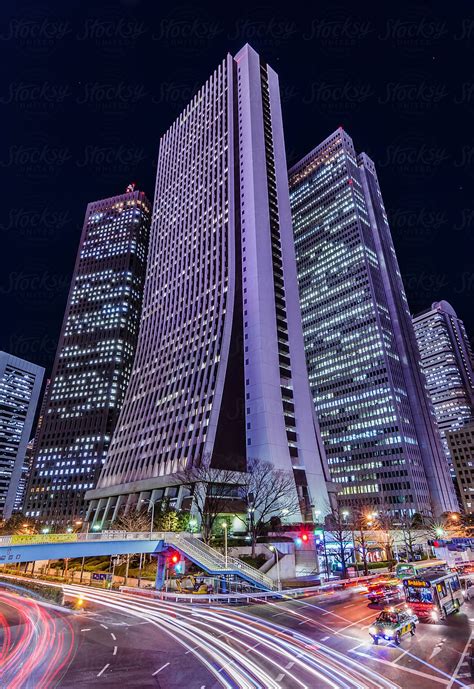 "Shinjuku Skyscrapers" by Stocksy Contributor "Leslie Taylor" - Stocksy