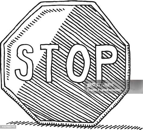 162 Stop Sign Sketch Stock Photos, High-Res Pictures, and Images - Getty Images