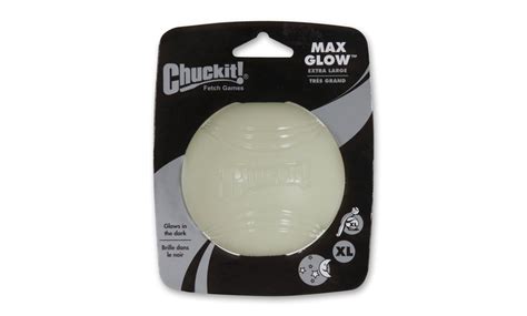 Chuckit! Max Glow Ball Dog Toy (1- or 2-Pack) | Groupon