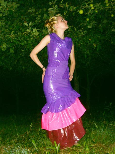 Duct Tape Dress III by DuckTapeBandit on DeviantArt