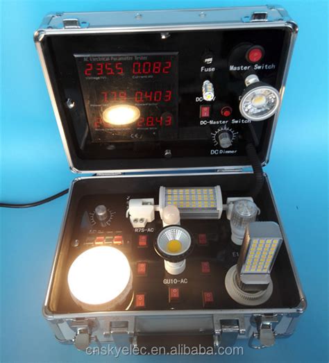 85-265v Led Tester Led Lumen Test Equipment Led Demo Case - Buy Led Demo Case,Led Tester,Led ...