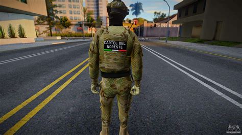 Mercenary from Cartel del Noreste for GTA San Andreas