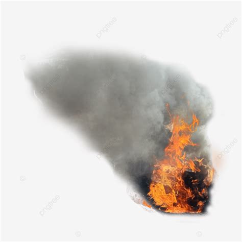 Fire Smoke With Flame, Fire Smoke, Fire Flame, Smoke PNG Transparent Clipart Image and PSD File ...