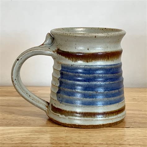 Handmade Pottery Mug - Oasis Glaze 12 oz | Giftedpottery.com