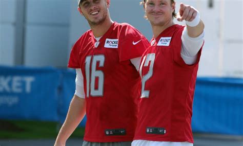 Lions QB Jared Goff sits out practice, Tim Boyle gets 1st team reps