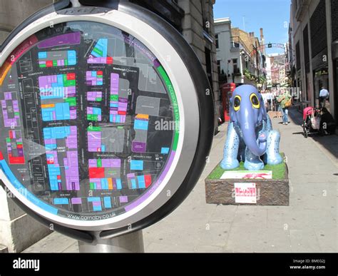 London map carnaby street tourism charity arts hi-res stock photography and images - Alamy