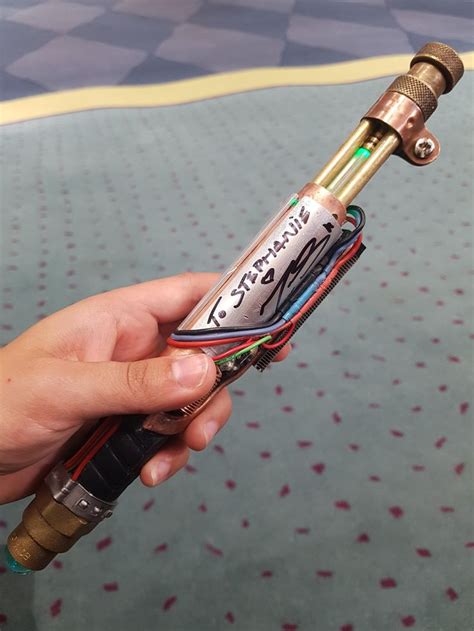 Prototype 13th doctor sonic screwdriver - got this signed by Matt Smith!http://ift.tt/2GuIk9k ...