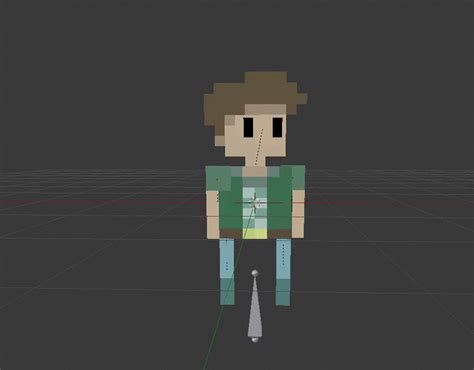 texturing - How would you create Pixel Art in blender without using a ...