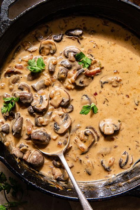 Creamy Mushroom Marsala Sauce that takes 20 minutes to prepare and goes well with everything ...