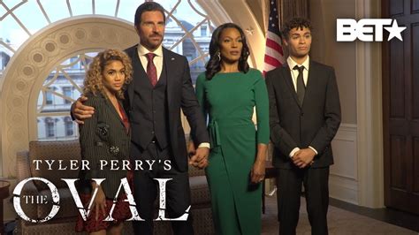 Get To Know The Cast Of Tyler Perry's "The Oval" - YouTube