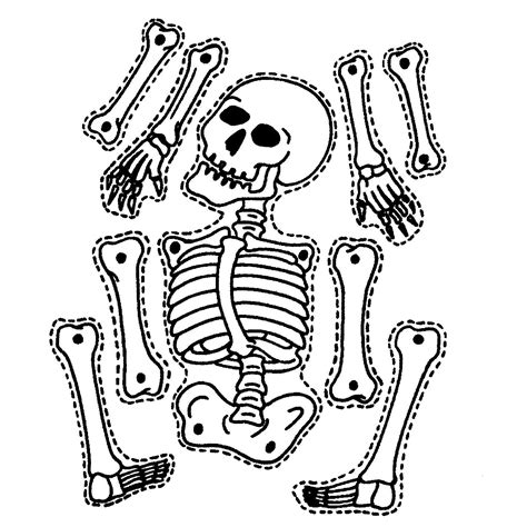 9 Printable Skeleton Crafts - Printables 4 Mom