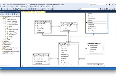 How To See Database Diagram In Sql Server