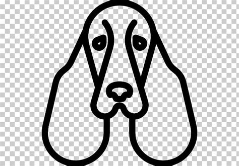 basset hound black white clipart 10 free Cliparts | Download images on ...