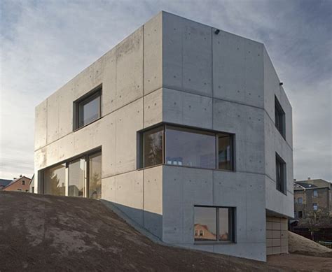 Concrete Home Designs - minimalist in Germany