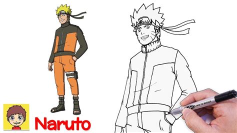 Hướng dẫn cách vẽ naruto đơn giản cho người mới bắt đầu