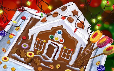 🔥 [40+] Gingerbread House Wallpapers | WallpaperSafari