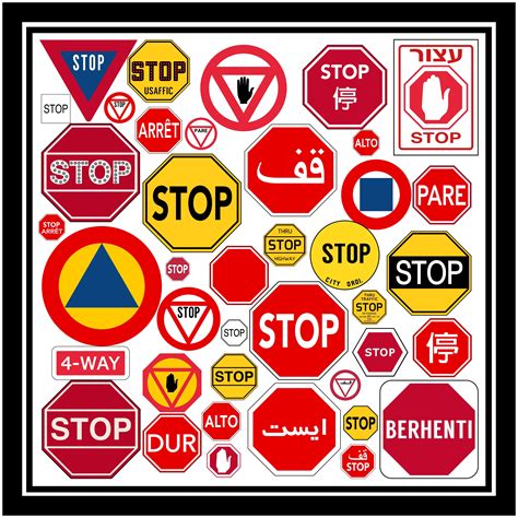 COMING SOON - Stop Signs From Around the World | Creative curriculum, Traffic signs, School work