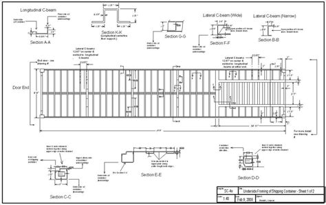 Shipping Container Drawings | Shipping container dimensions, Shipping container, Container ...