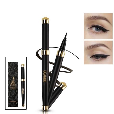 UCANBE Black Liquid Eyeliner Pencil Quick dry Long Lasting Waterproof Ink Eyeliner Pen Makeup ...