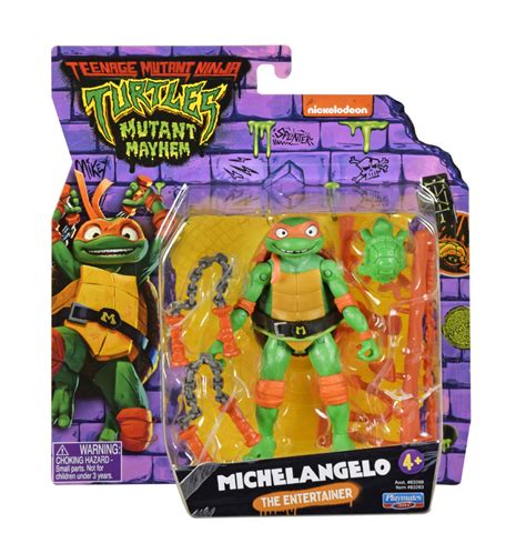 Teenage Mutant Ninja Turtles: Mutant Mayhem Michelangelo Basic Action Figure | Toys R Us Canada