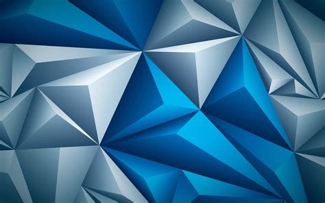 Wallpaper : abstract, sky, low poly, symmetry, blue, triangle, pattern, texture, angle, line ...