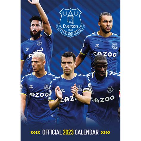 Everton FC A3 Calendar 2023