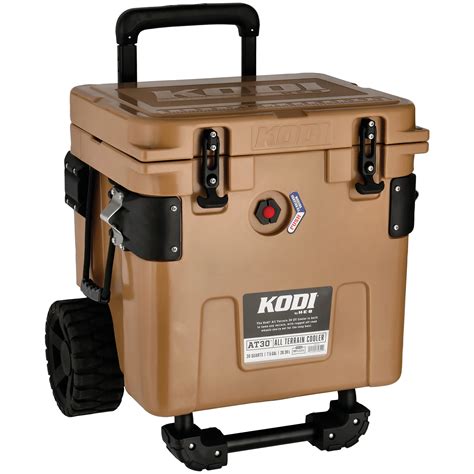 KODI AT30 All Terrain Brown Cooler - Shop Coolers & Ice Packs at H-E-B