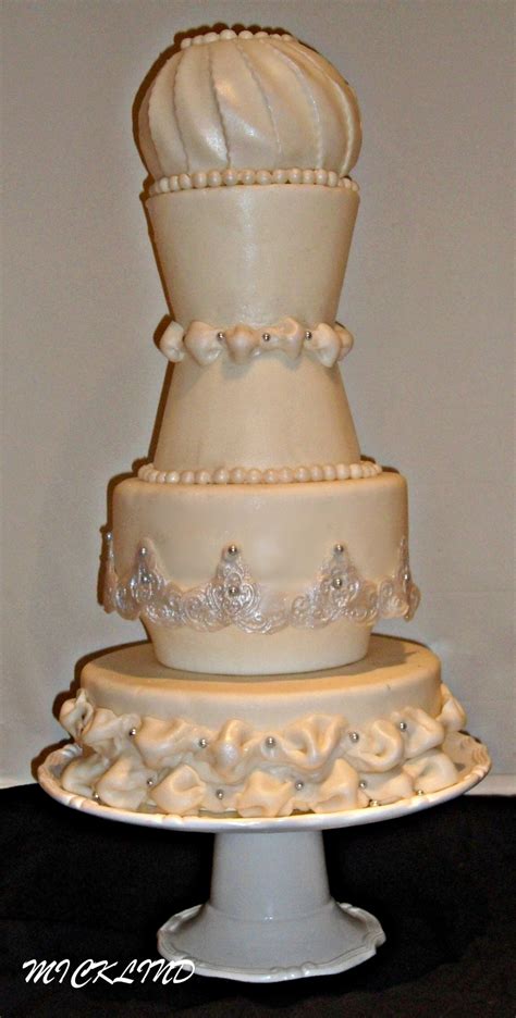 Just Sharing A Wedding Cake I Did Today For A Very Lovely Couple - CakeCentral.com