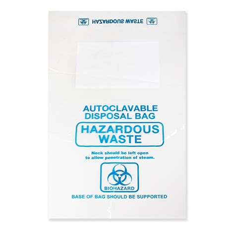 600 x 780mm AUTOCLAVE BAGS – Bio-medical Laboratory Supplies