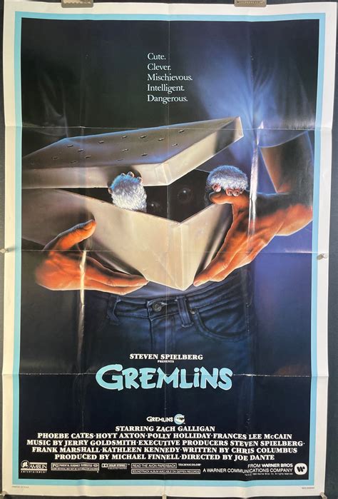 GREMLINS, Original Steven Spielberg Vintage Movie Poster - Original Vintage Movie Posters