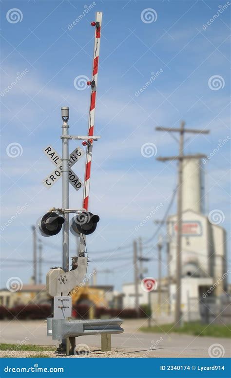 Railroad Crossing Signal Stock Images - Image: 2340174