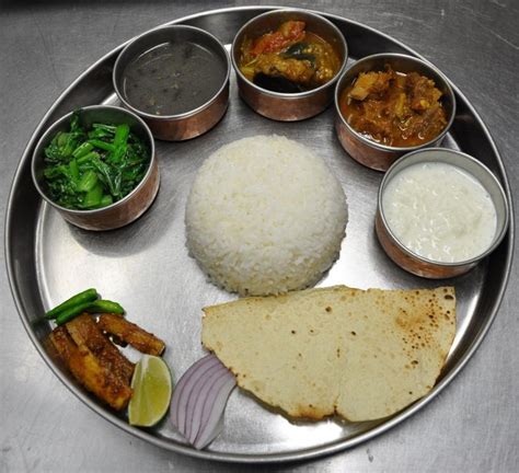 Goat Thali | Veg thali, Nepali food, Food