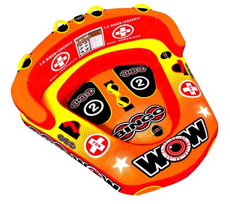 Buy WOW World of Watersports Bingo Cockpit Inflatable Towable Cockpit Tube for Boating Online at ...