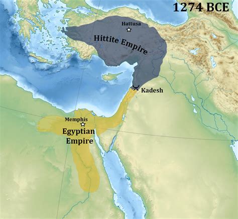 Egyptians and Hittites by RealHist on DeviantArt