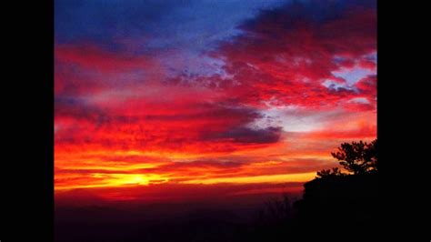 McAfee Knob Sunrise- March.1e - YouTube