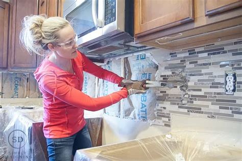 Kitchen Makeover: How to Install and Backsplash, Sink, and Cabinet