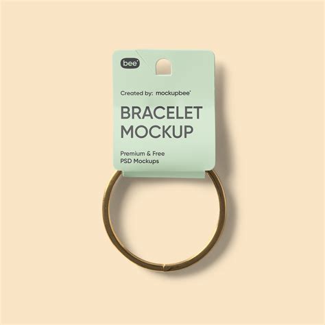 Free Bracelet Mockup - mockupbee