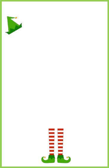 Free Elf Letter Borders | Search | Elf on the shelf, Christmas letterhead, Awesome elf on the ...