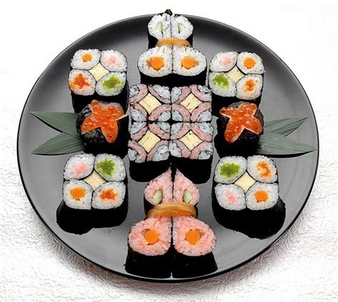 Beautiful sushi art. Curated by: Mayumi Hara | Sushi, Cooking sushi ...